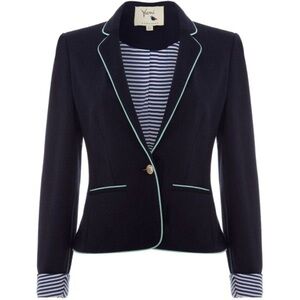 Like New - Yumi Knit Blazer - Navy - Size 0/2